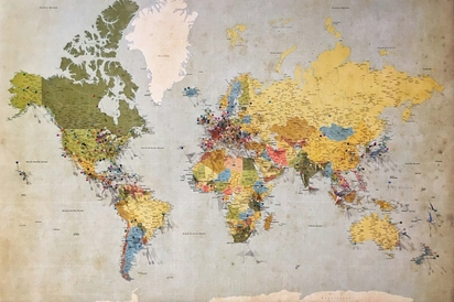 Festival location map